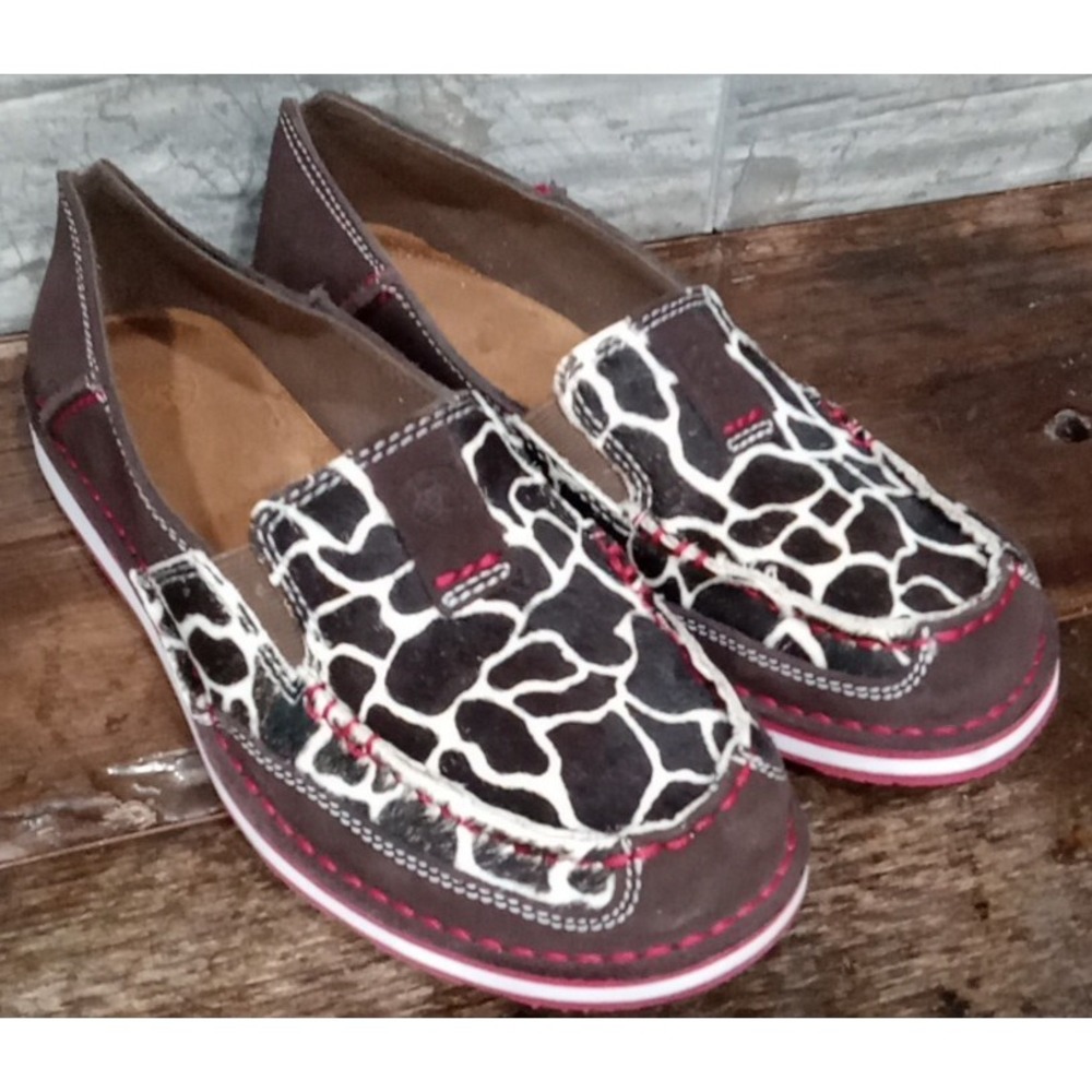 Ariat 10019891 Cruiser Chocolate Chip Slip-On Loafer Shoes Women's US 7 B